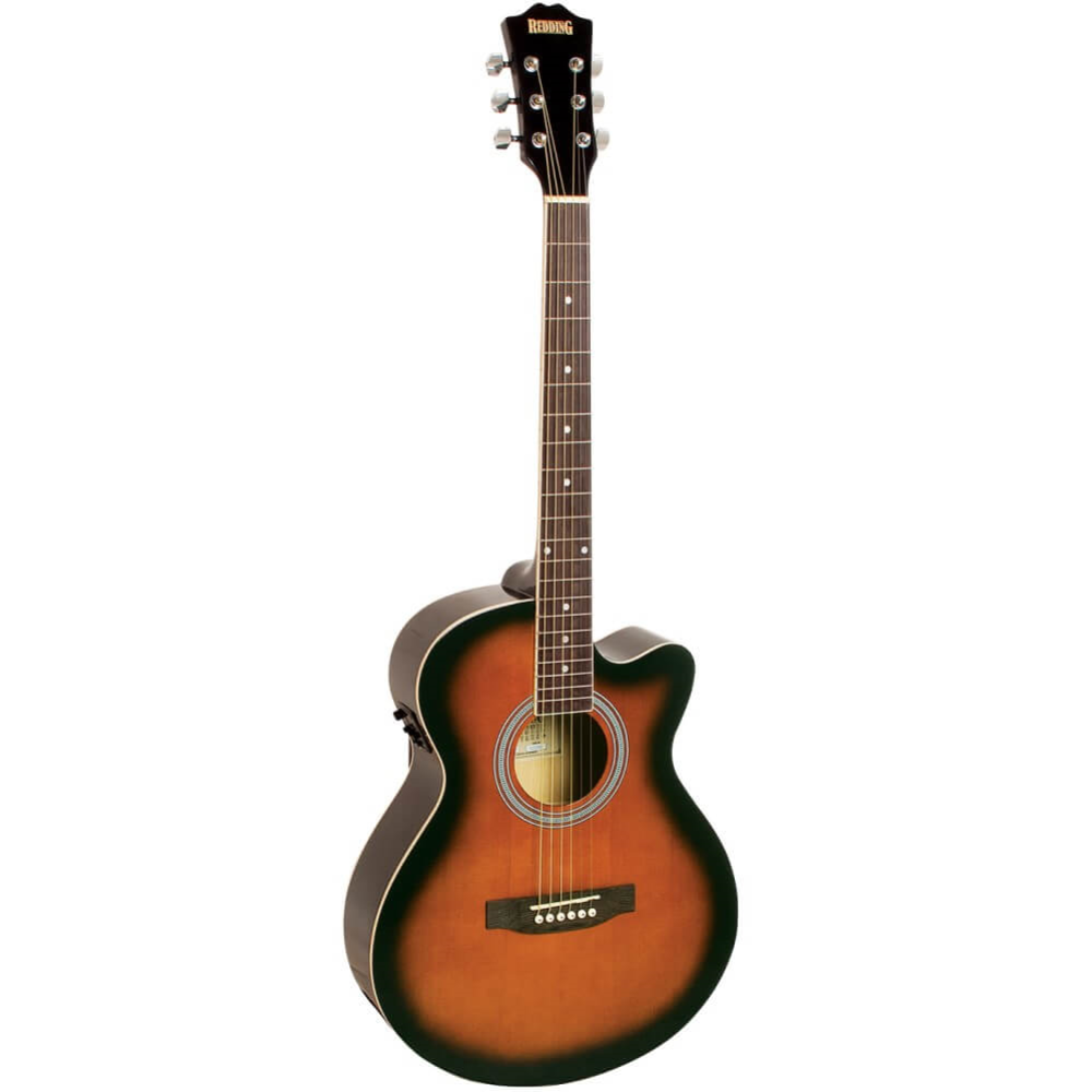 Redding RED51PCETS Grand Concert Acoustic Guitar Pack - Tobacco Sunburst