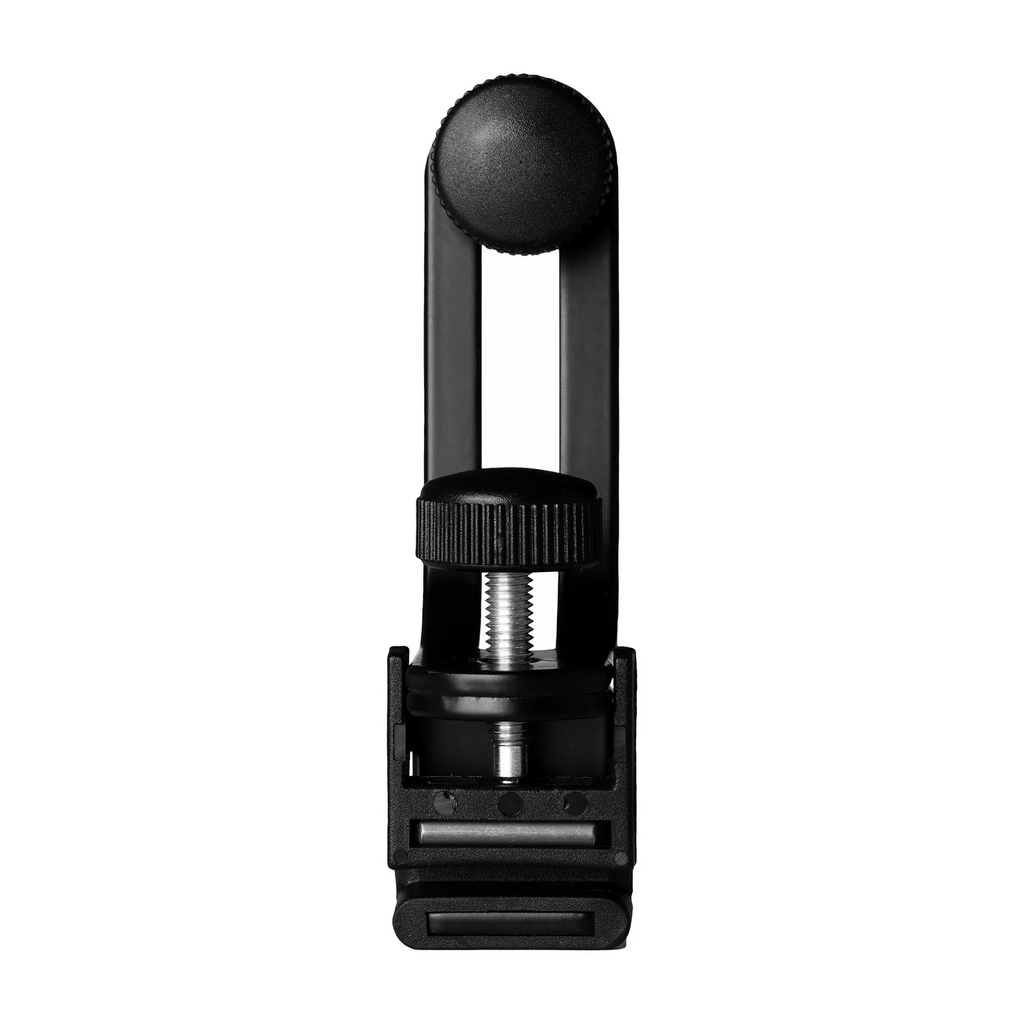 Earthworks RM3 drum rim mount for DM17 microphone, showing sturdy clamp and mounting hardware for secure instrument attachment.
