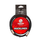 Carson RMD06 Rocklines Midi Cable in Black (6ft)