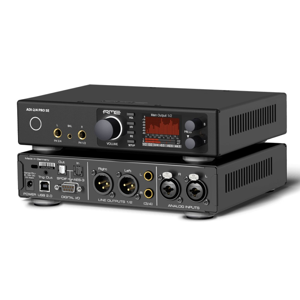 RME ADI-2/4 Pro SE High Performance Converter and Advanced USB Audio Interface