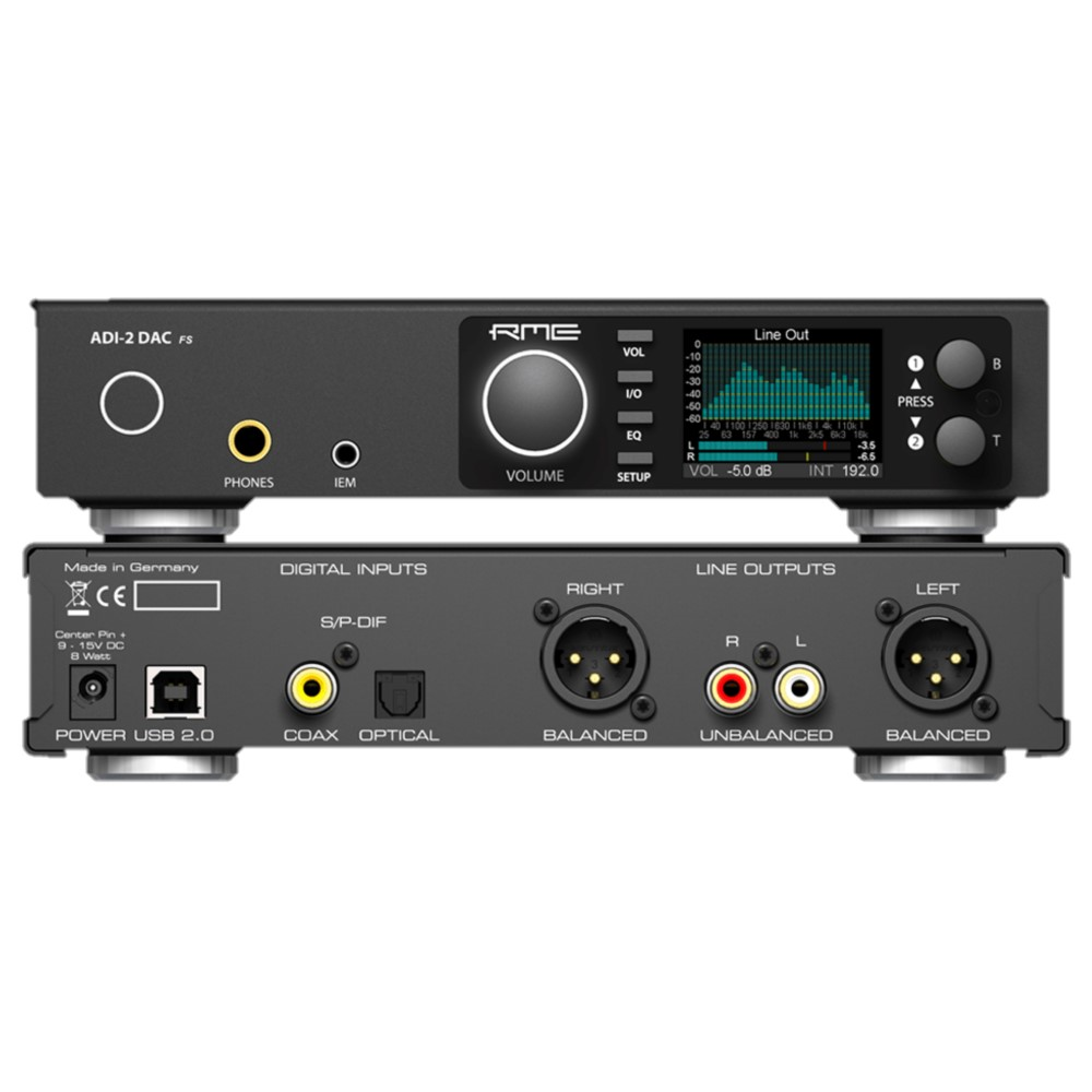 RME ADI-2 DAC FS Ultra-Fidelity PCM/DSD 768kHz DA Converter