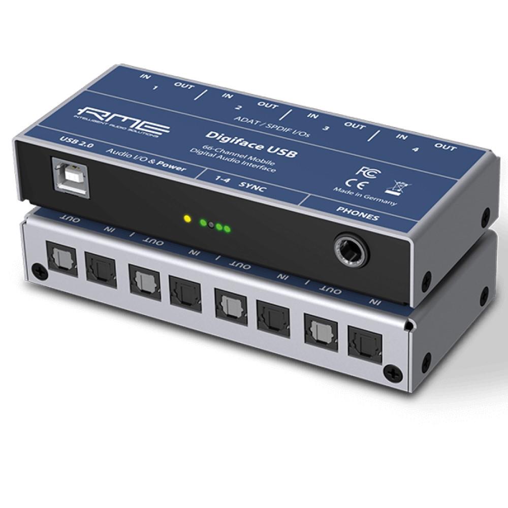 RME Digiface USB 66-Channel 192kHz ADAT/SPDIF USB Audio Interface