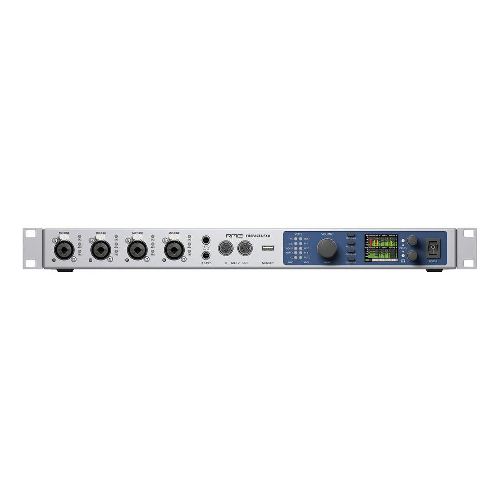RME Audio Fireface UFX II 60 Channel 192kHz Audio Interface with DSP