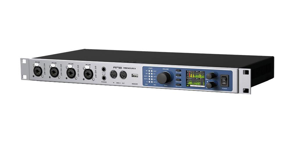 RME Audio Fireface UFX II 60 Channel 192kHz Audio Interface with DSP