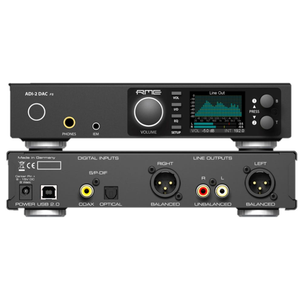 RME ADI-2 DAC FS Ultra-Fidelity PCM/DSD 768kHz DA Converter