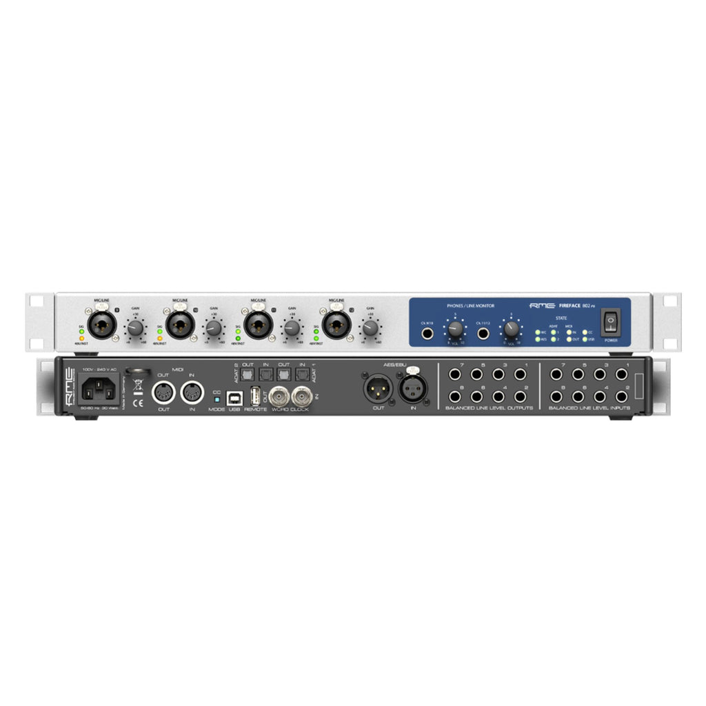 RME Fireface 802 FS 60-Channel USB Audio Interface