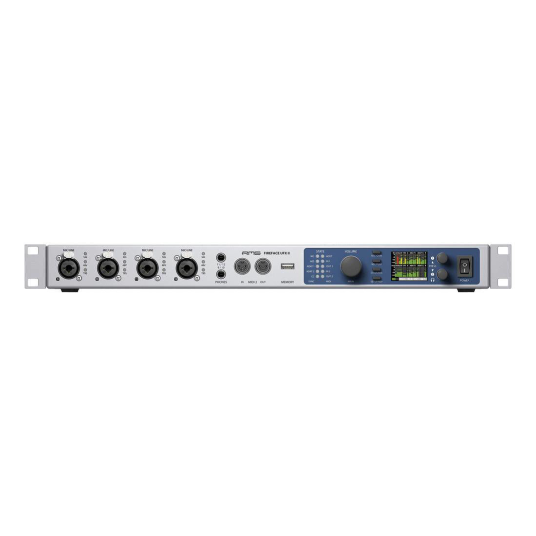 RME Audio Fireface UFX II 60 Channel 192kHz Audio Interface with DSP