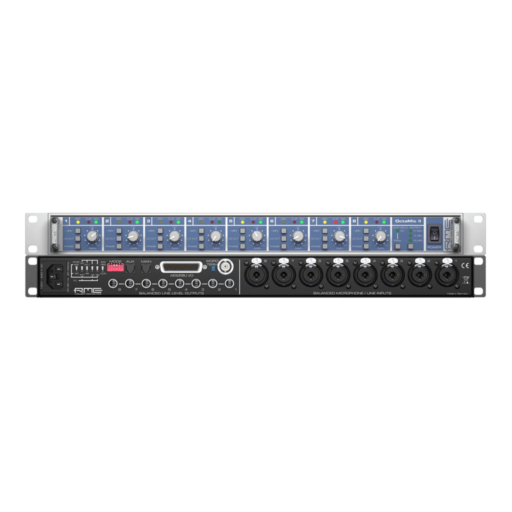 RME OctaMic II 8-Channel Mic Preamp with Digital Interface