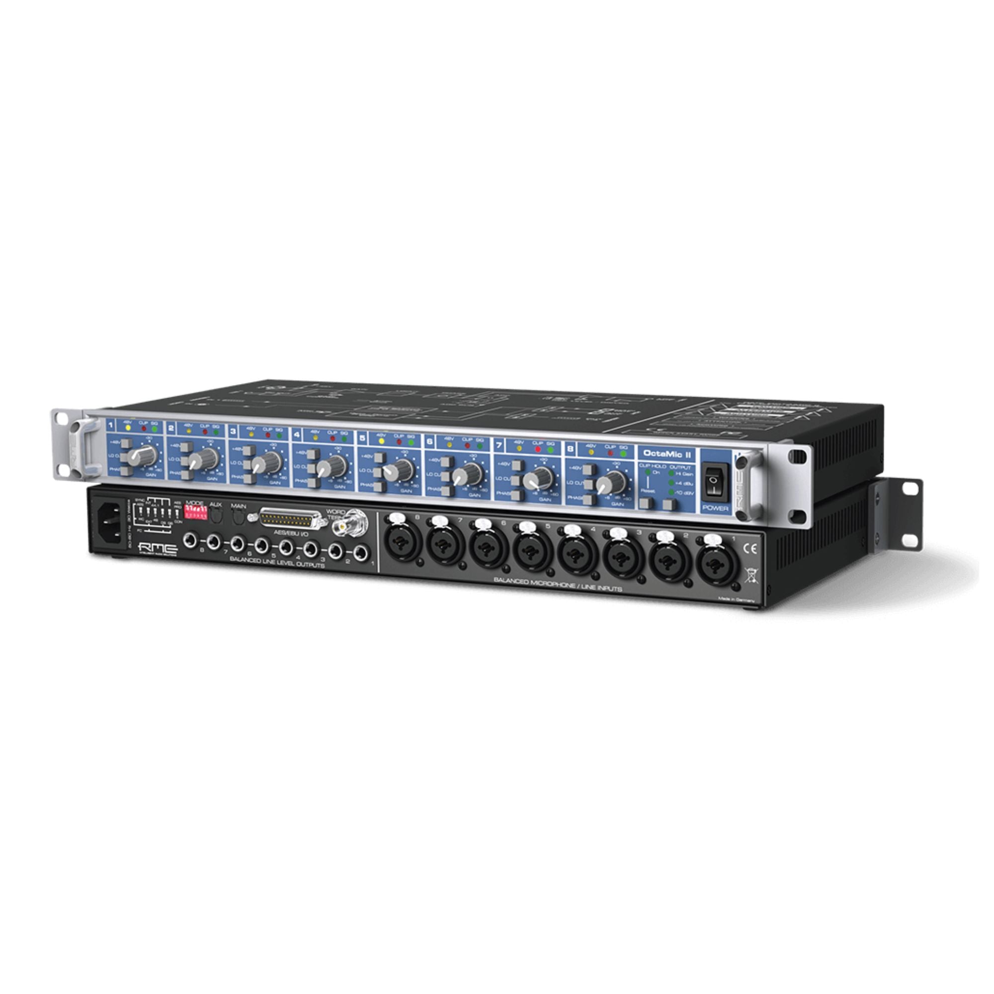 RME OctaMic II 8-Channel Mic Preamp with Digital Interface
