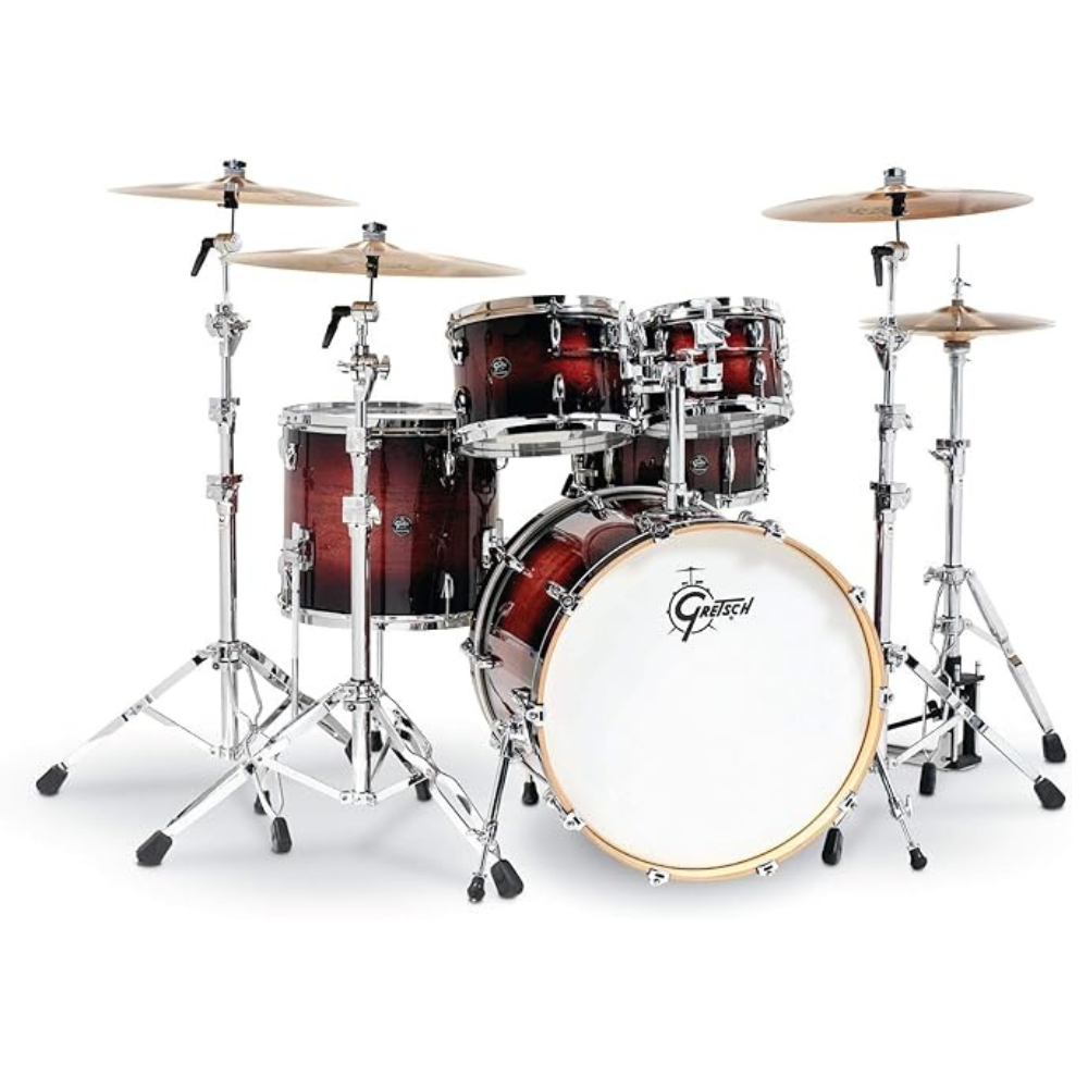 Gretsch Renown RN5 22 5pc Drum Kit Cherry Burst Gloss