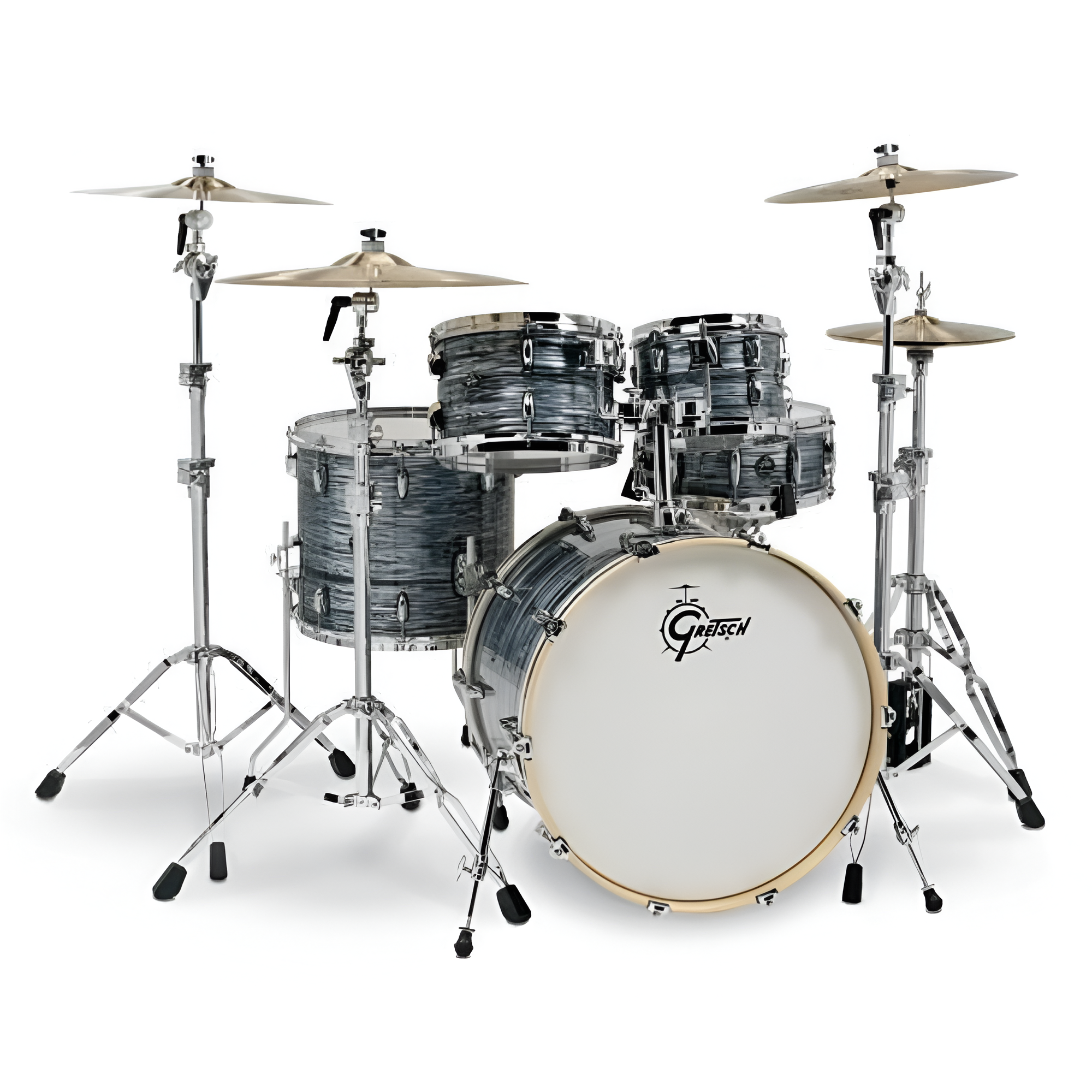 Gretsch Renown RN5 22 inch 5pc Drum Kit - Silver Oyster Pearl