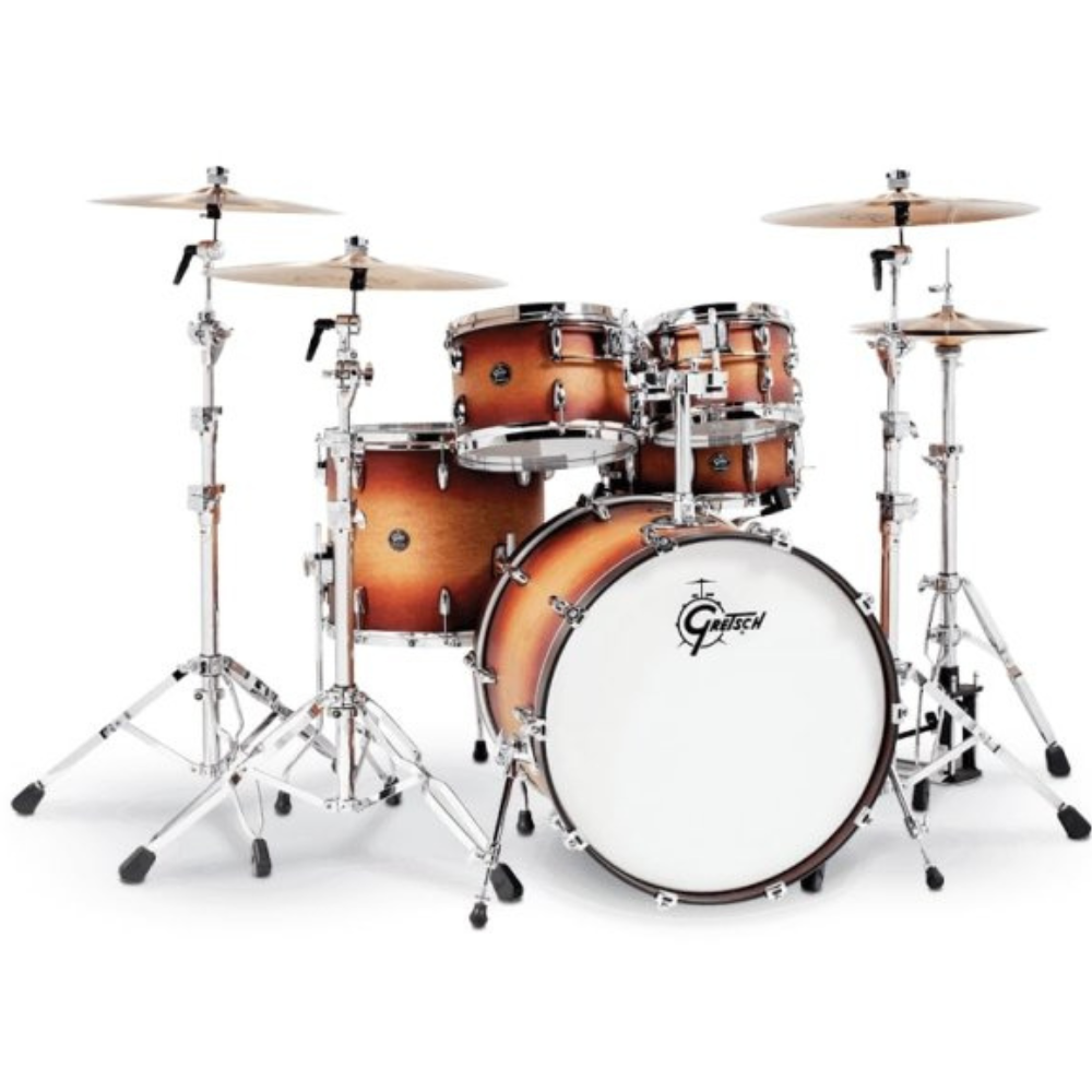 Gretsch Renown 22 5pc Drum Kit -  Satin Tobacco Burst