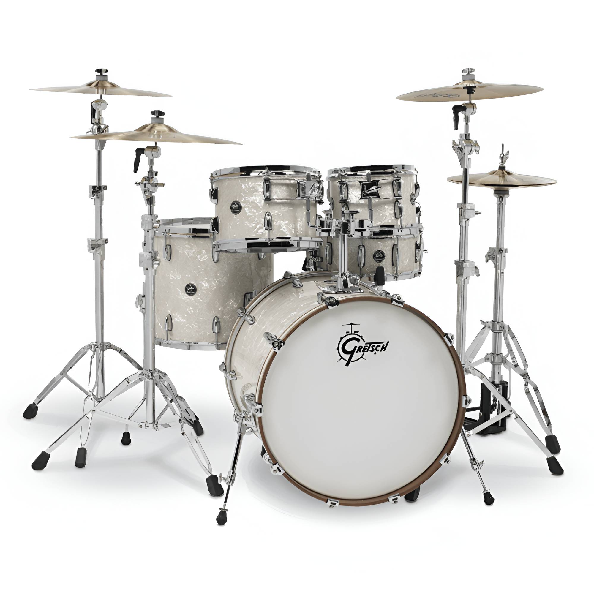 Gretsch Renown RN5 22 5pc Drum Kit Vintage Pearl