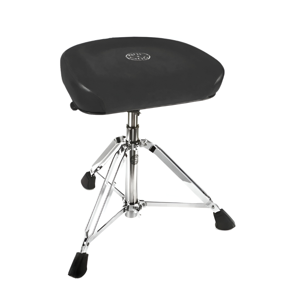 Roc-N-Soc Manual Tall Spindle Square Top Drum Throne - Green