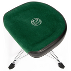 Roc-N-Soc Manual Tall Spindle Square Top Drum Throne - Green