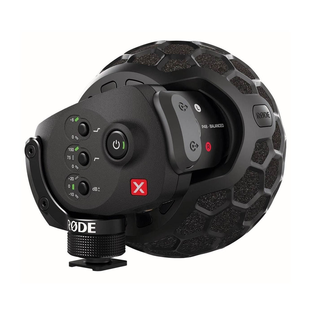 Rode Stereo VideoMic X Broadcast-grade Stereo On-Camera Condenser Microphone