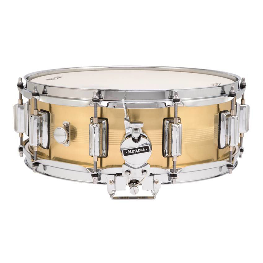 Rogers Dyna-Sonic B7 Brass Series 14x5 Inch Snare Drum - Natural Brass Finish