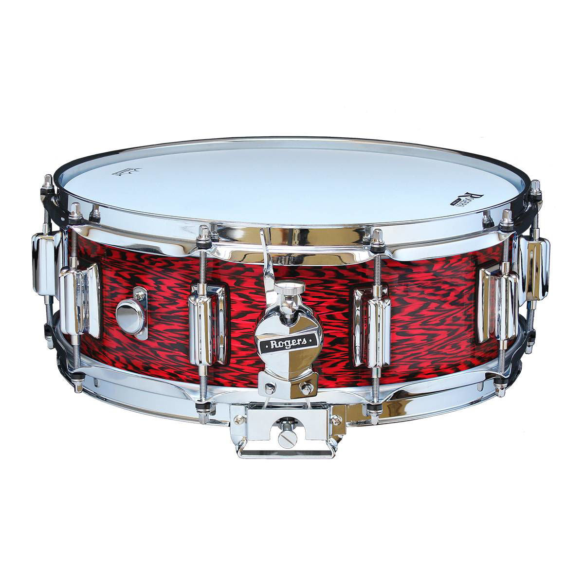Rogers Dyna-Sonic Beavertail Series 14x5 Inch Snare Drum - Red Onyx