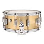 Rogers Dyna-Sonic B7 Brass Series 14x6.5 Inch Snare Drum - Natural Brass Finish