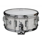 Rogers Dyna-Sonic Beavertail Series 14x6.5 Inch Snare Drum - White Marine Pearl