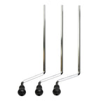 Rogers Hex Floor Tom Legs - Pack of 3