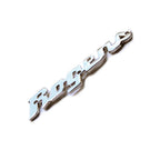 Rogers Script Logo Badge with Mounting Screws