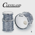 Rogers Cleveland Series 20/12/14 3pc Drum Kit - Sky Blue Onyx