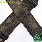 Colonial Leather Medieval 50mm Webbing Guitar Strap - Rogue