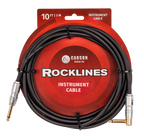 Carson ROK10SL Rocklines 10ft Straight to R/A Guitar Cable