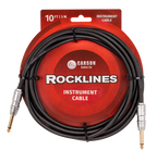 Carson Rocklines ROK10SS Noiseless Guitar Cable - 10 Feet