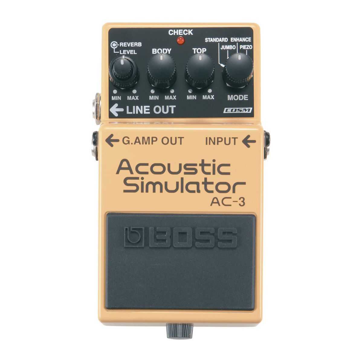 BOSS AC-3 Acoustic Simulator Guitar Effects Pedal