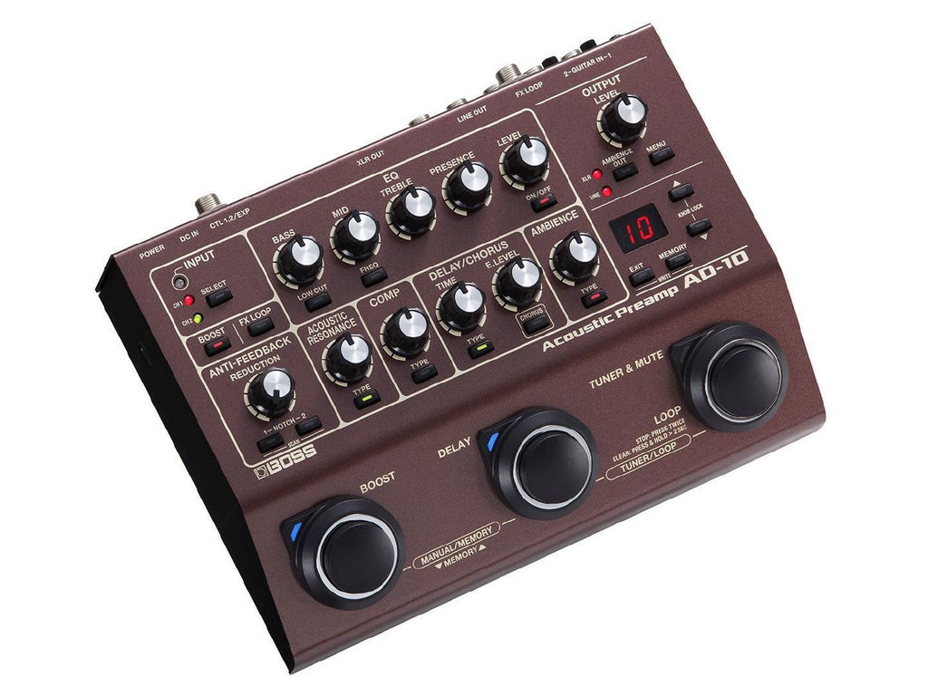 BOSS AD-10 Acoustic Preamp (AD10)