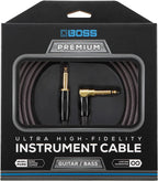 BOSS BIC-P10A Straight to Angled 10ft Premium Instrument Cable