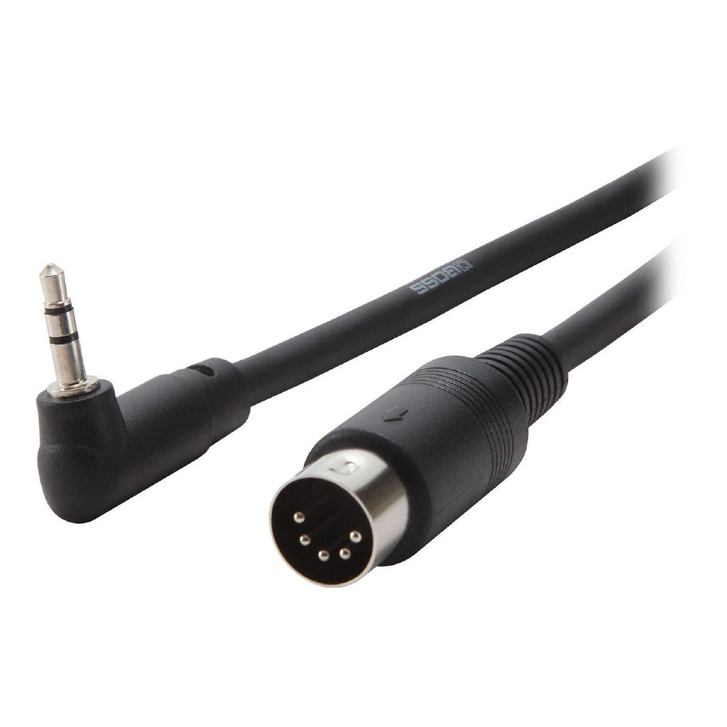 BOSS BMIDI-5-35 TRS 3.5mm - 5-Pin MIDI Cable - 5ft