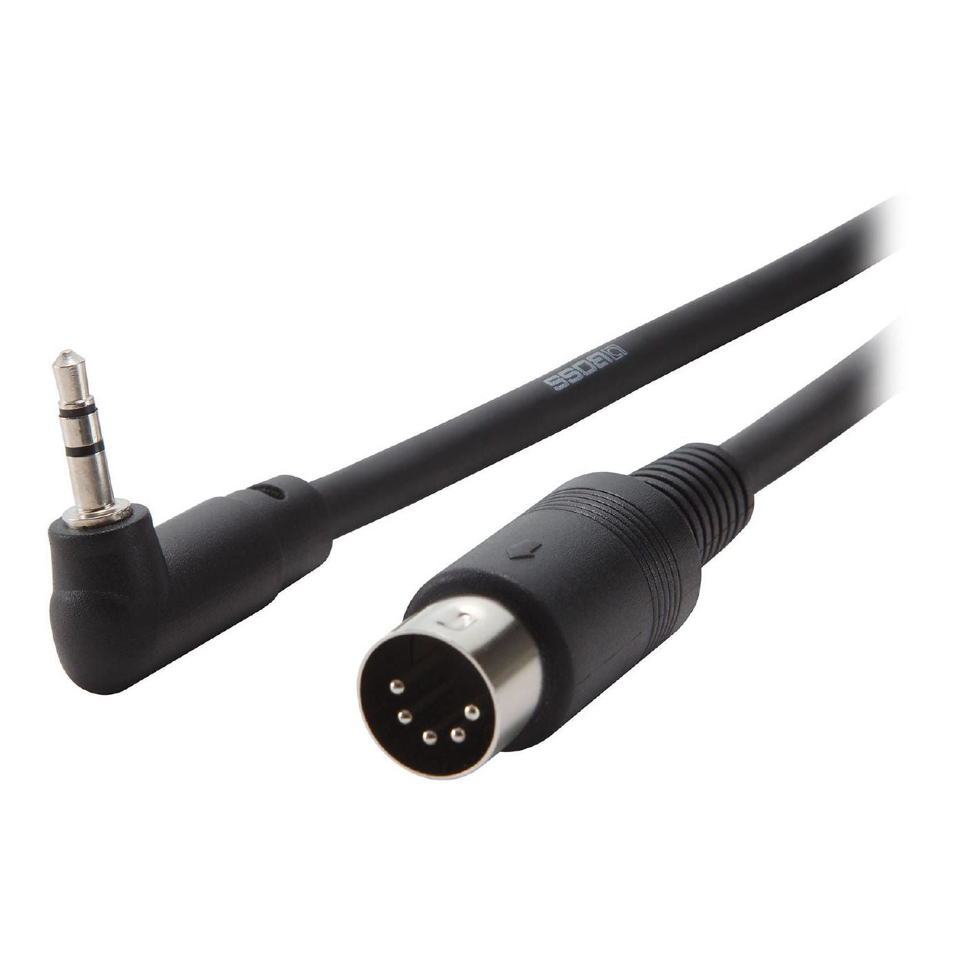 BOSS BMIDI-5-35 TRS 3.5mm - 5-Pin MIDI Cable - 5ft