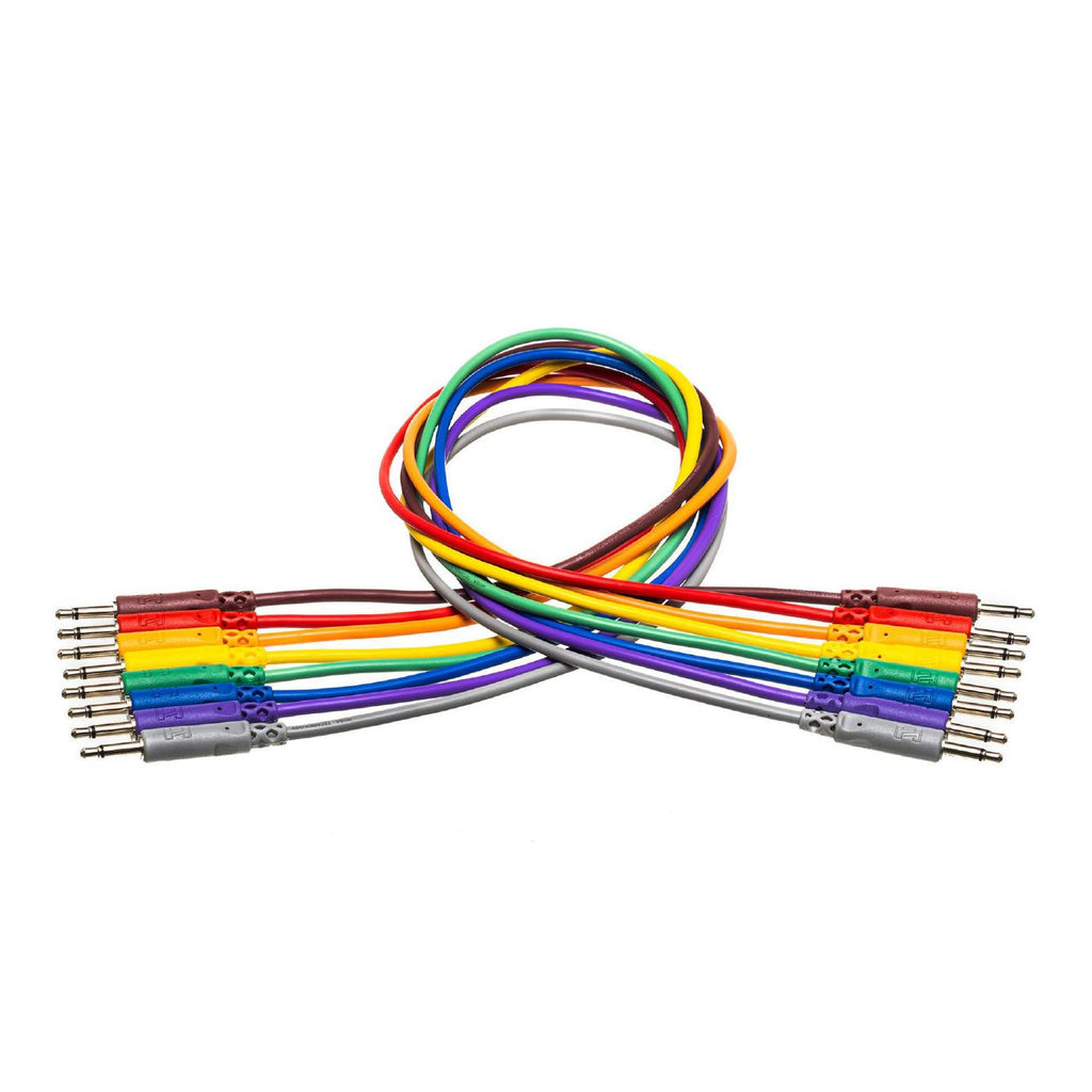 Hosa CMM830 3.5 mm TRS to 3.5 mm TRS Unbalanced Patch Cable - 1 ft