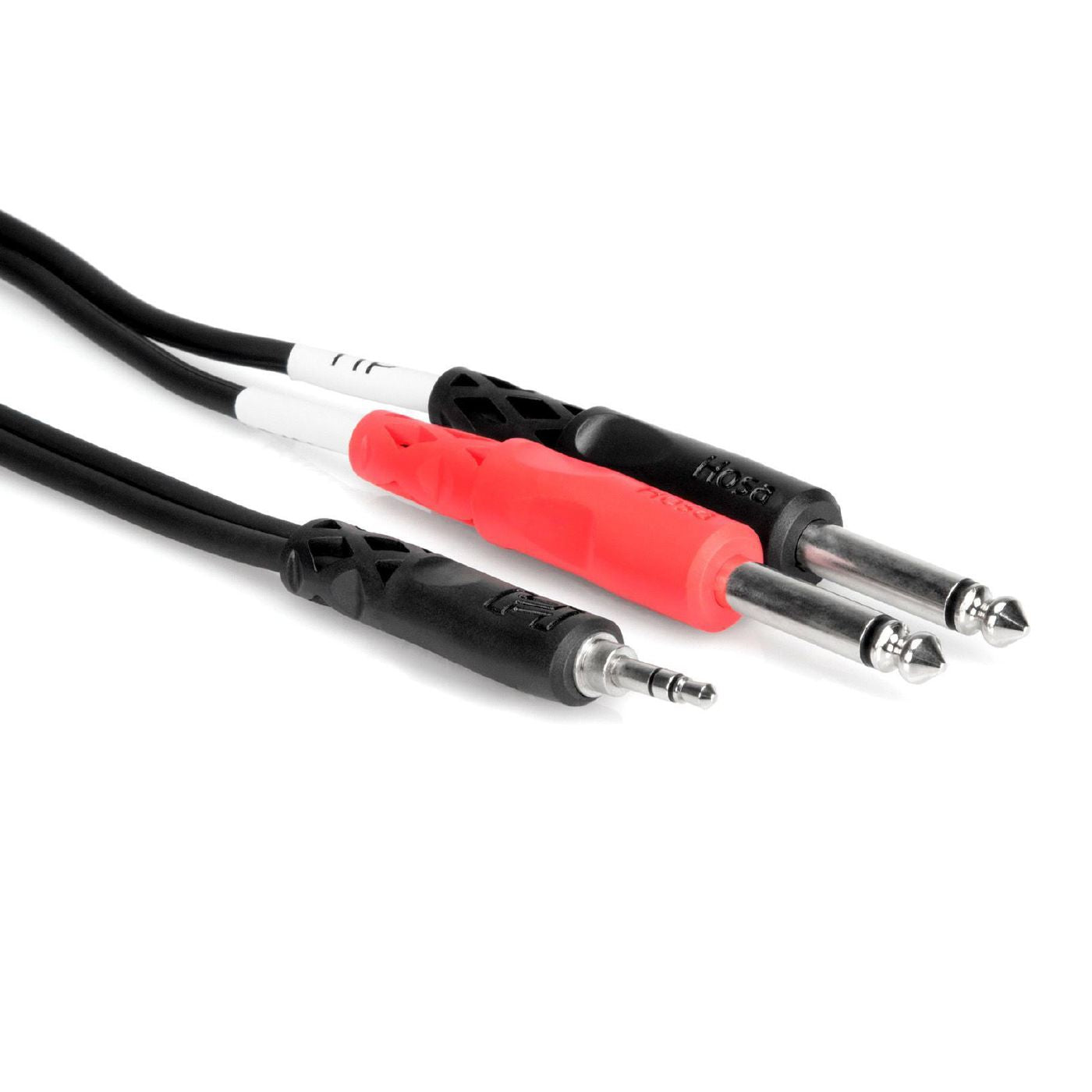 Hosa CMP-153 3.5mm TRS to Dual 1/4 inch TS Stereo Breakout Cable (1m)