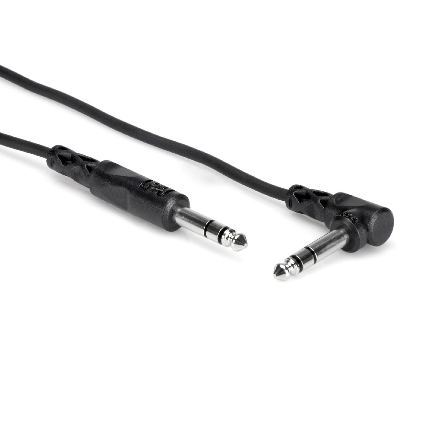 HOSA BAL INT 1/4 inch TRS-RA 1/4 inch TRS 5FT