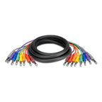 Hosa CSS802 Balanced Snake 1/4 In TRS To Same - 2 meters