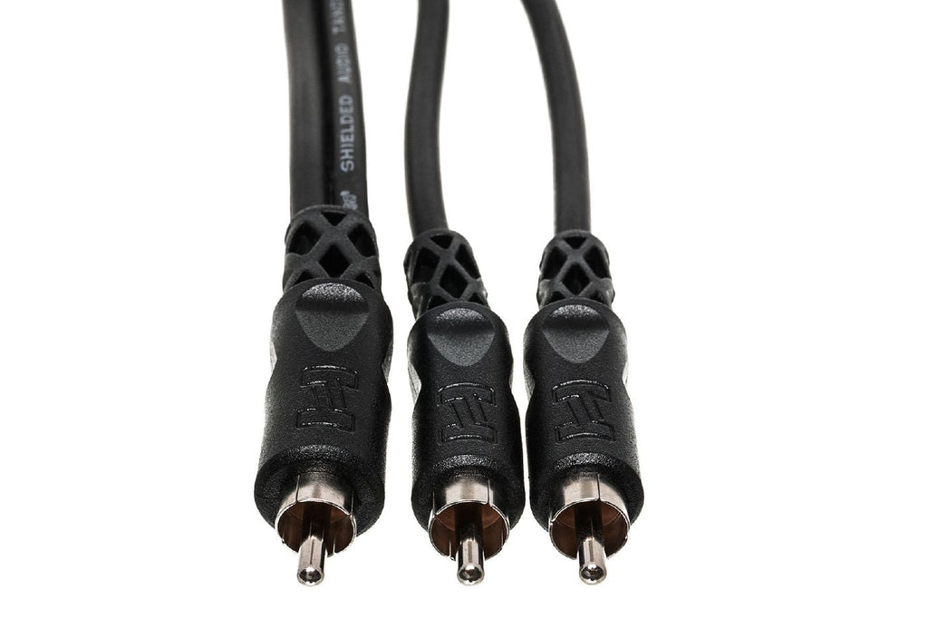 Hosa CYA-103 RCA to Dual RCA - 3 ft