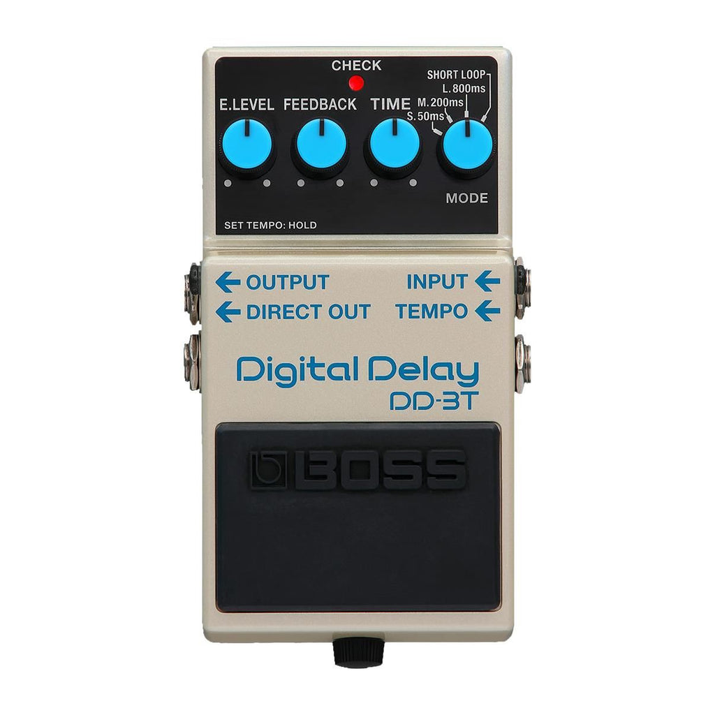 BOSS DD-3T Digital Delay Guitar Effects Pedal with Tap Tempo