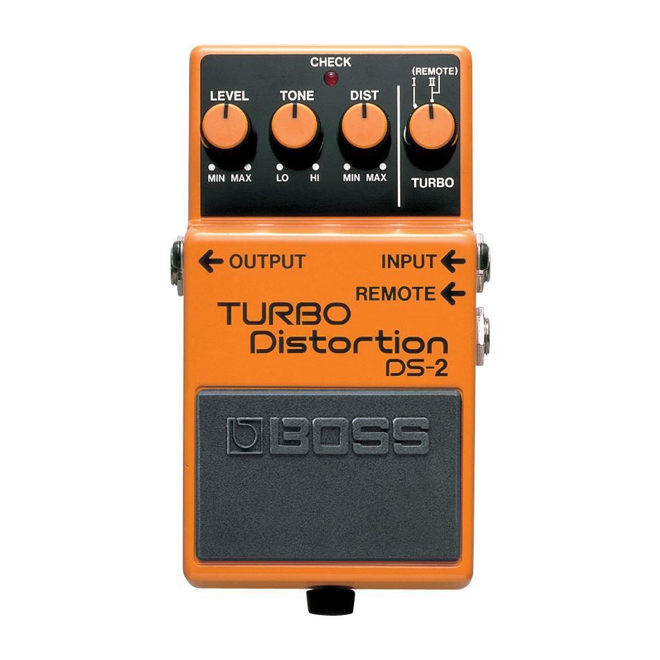 BOSS DS-2 Turbo Distortion Guitar Effects Pedal