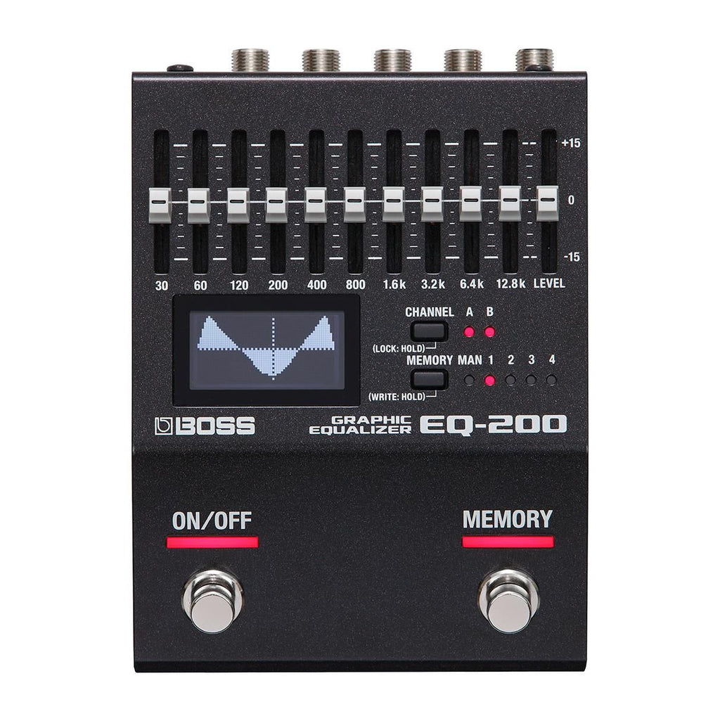 BOSS EQ-200 Graphic Equalizer Guitar Effects Pedal