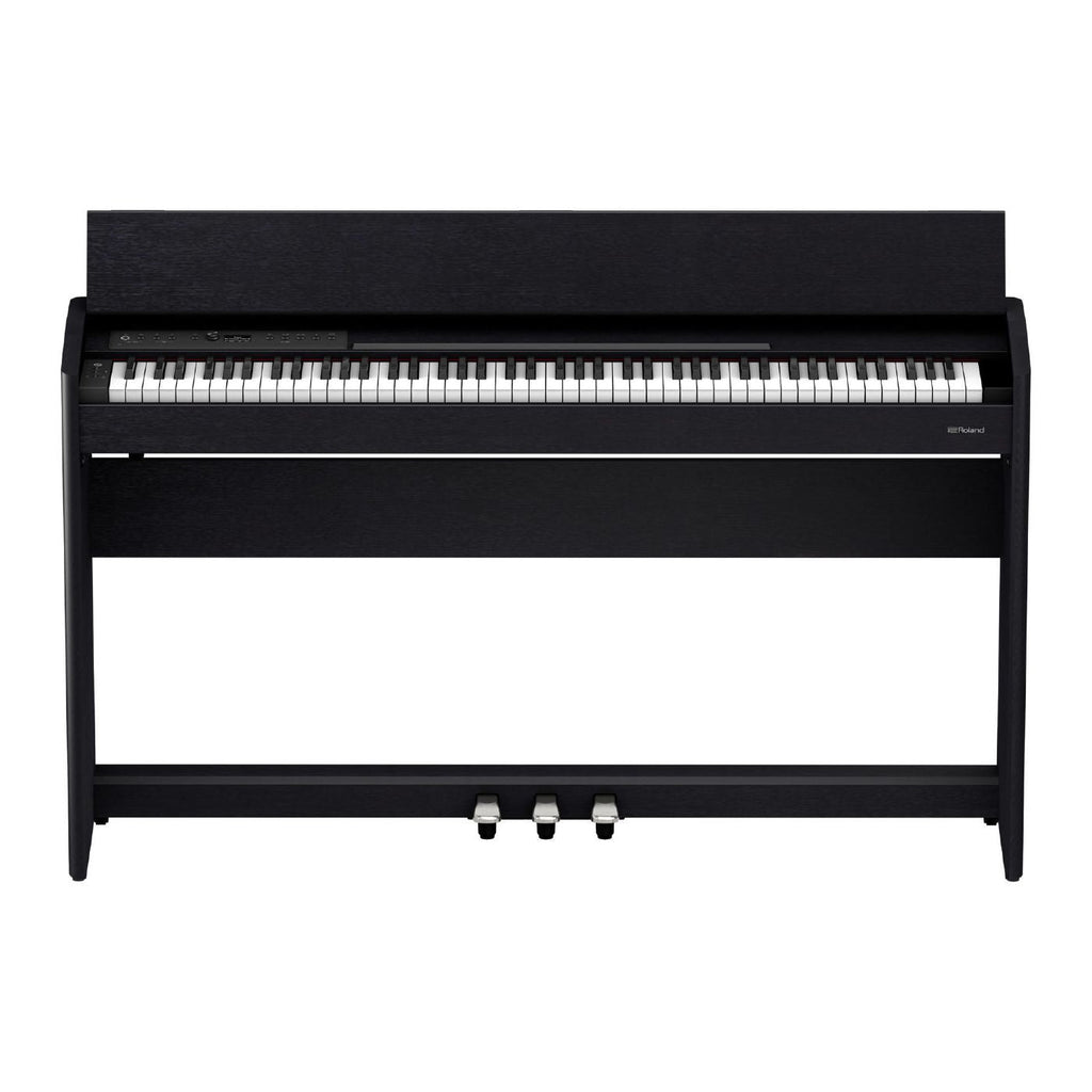 Roland F-701 88-Key Digital Piano with Bench in Contemporary Black