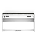 Roland F-701 Digital Piano with Bench in White