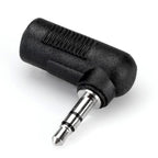 Hosa GMP-272 3.5mm TRS right angle audio adaptor for connecting headphones or audio equipment.