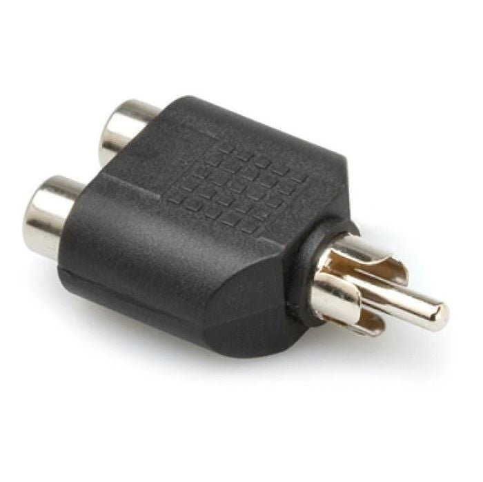 Hosa GRF-398 Dual RCA(F) to Single RCA(M) Adaptor