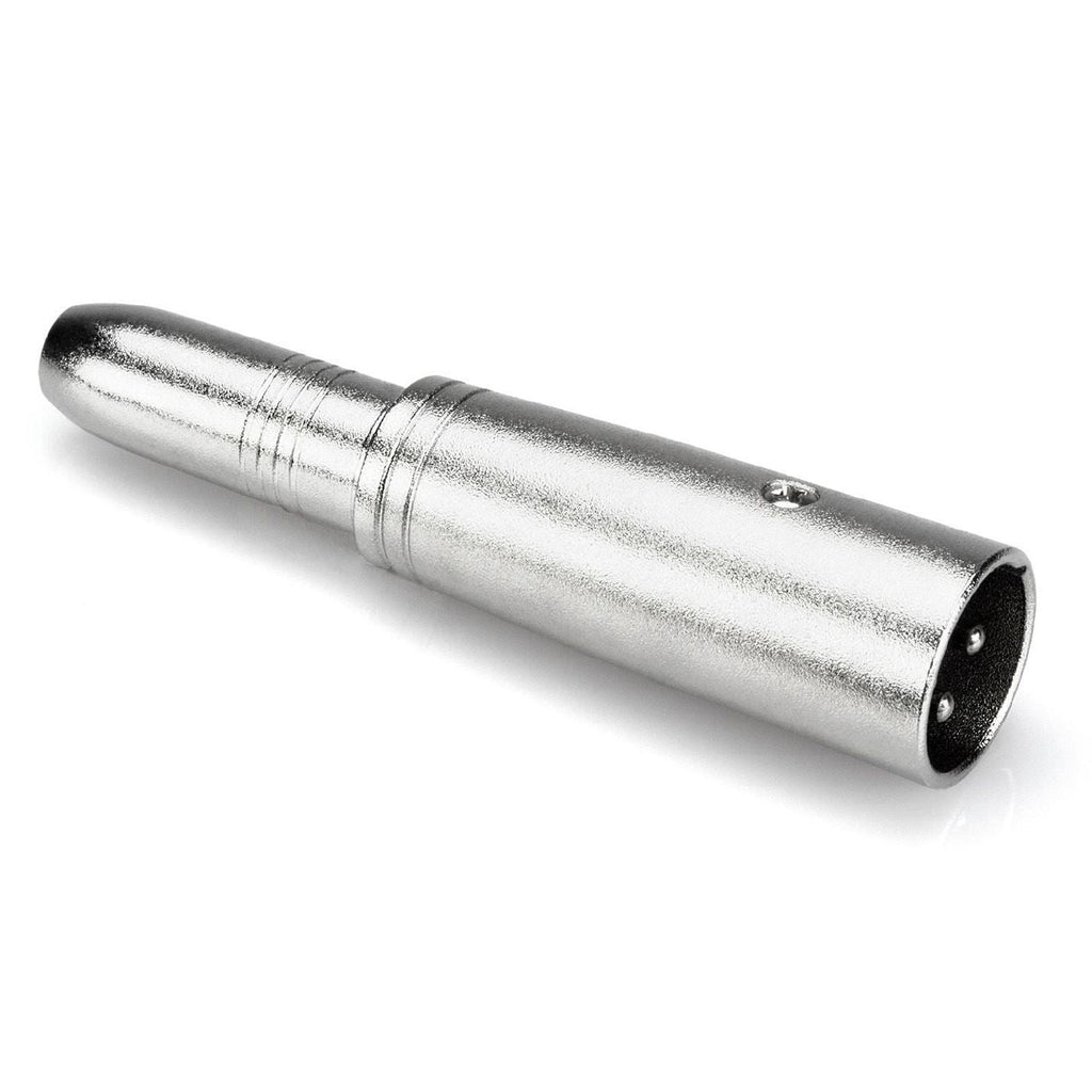 Hosa GXJ-183 1/4 inch TRS female to XLR male adaptor for professional audio connections.
