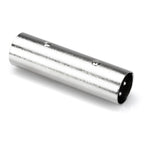 Hosa GXX-144 XLR male to male gender changer adaptor for professional PA audio cables and equipment.