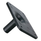 Roland MDP7 mounting plate for electronic drum parts, shown with attachment points and hardware for drum kit setup.